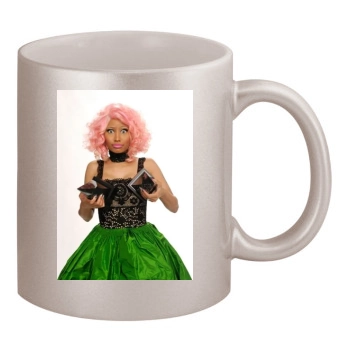 Nicki Minaj 11oz Metallic Silver Mug