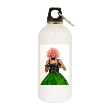 Nicki Minaj White Water Bottle With Carabiner