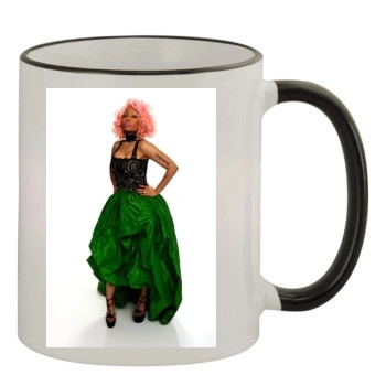 Nicki Minaj 11oz Colored Rim & Handle Mug