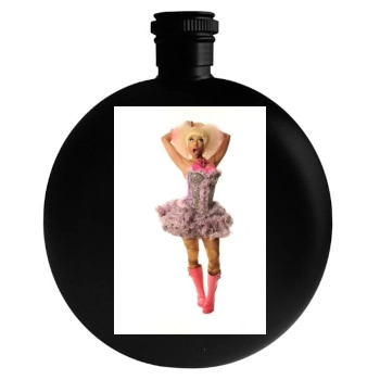 Nicki Minaj Round Flask