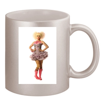 Nicki Minaj 11oz Metallic Silver Mug