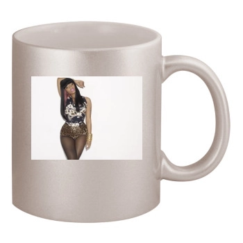 Nicki Minaj 11oz Metallic Silver Mug