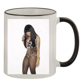 Nicki Minaj 11oz Colored Rim & Handle Mug