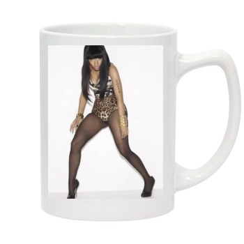 Nicki Minaj 14oz White Statesman Mug