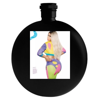 Nicki Minaj Round Flask