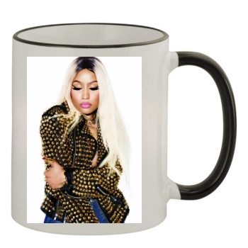 Nicki Minaj 11oz Colored Rim & Handle Mug