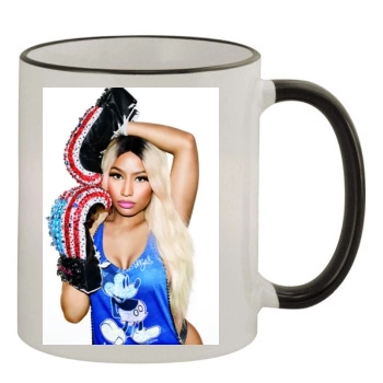 Nicki Minaj 11oz Colored Rim & Handle Mug