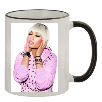 Nicki Minaj 11oz Colored Rim & Handle Mug