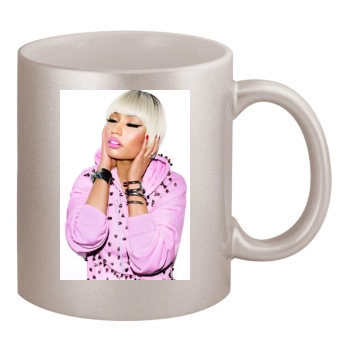 Nicki Minaj 11oz Metallic Silver Mug