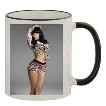 Nicki Minaj 11oz Colored Rim & Handle Mug