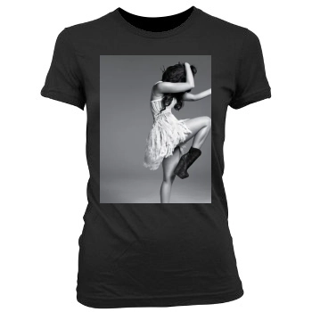 Nicki Minaj Women's Junior Cut Crewneck T-Shirt