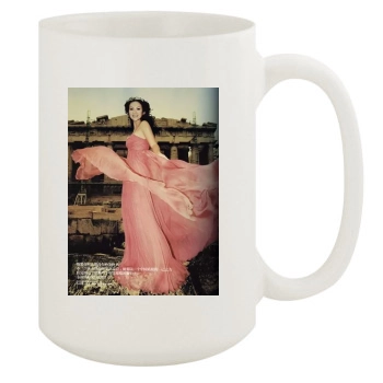 Ziyi Zhang 15oz White Mug