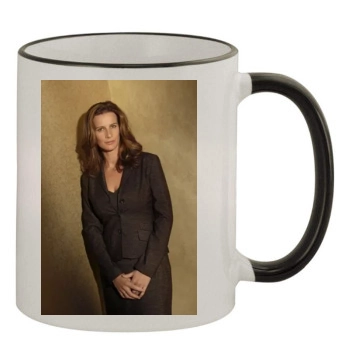 Rachel Griffiths 11oz Colored Rim & Handle Mug