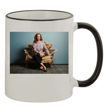 Rachel Griffiths 11oz Colored Rim & Handle Mug