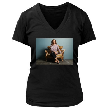 Rachel Griffiths Women's Deep V-Neck TShirt