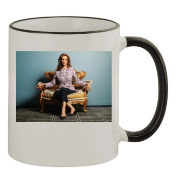 Rachel Griffiths 11oz Colored Rim & Handle Mug