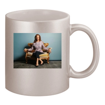 Rachel Griffiths 11oz Metallic Silver Mug