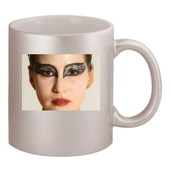 Rachel Stevens 11oz Metallic Silver Mug