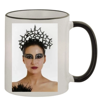 Rachel Stevens 11oz Colored Rim & Handle Mug