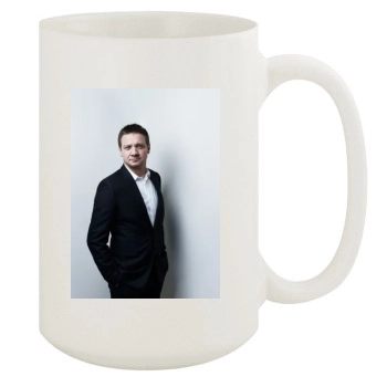 Jeremy Renner 15oz White Mug