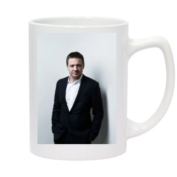 Jeremy Renner 14oz White Statesman Mug