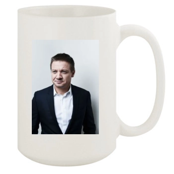 Jeremy Renner 15oz White Mug