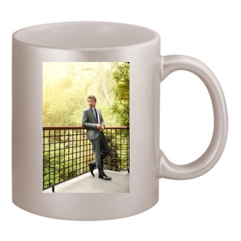 Jeremy Renner 11oz Metallic Silver Mug