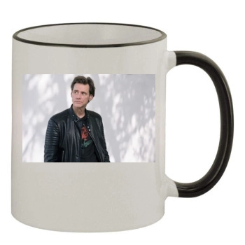 Jim Carrey 11oz Colored Rim & Handle Mug