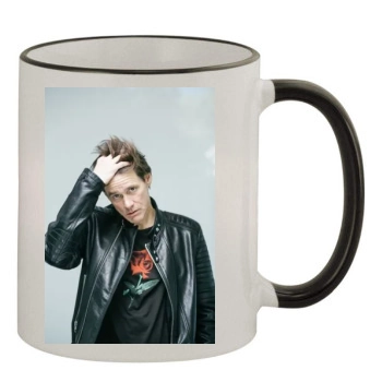 Jim Carrey 11oz Colored Rim & Handle Mug