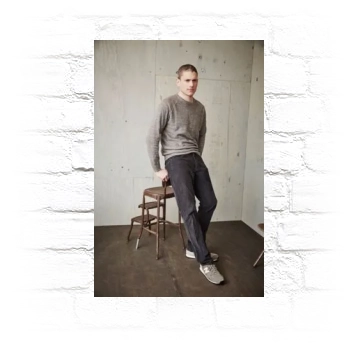 Wentworth Miller Metal Wall Art