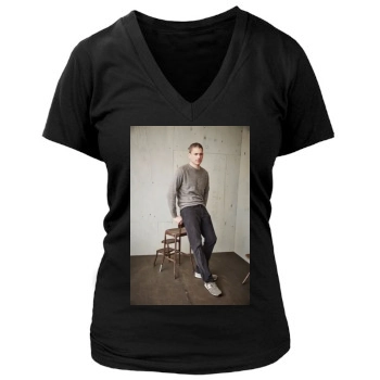 Wentworth Miller Women's Deep V-Neck TShirt