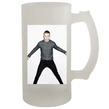 Will Poulter 16oz Frosted Beer Stein