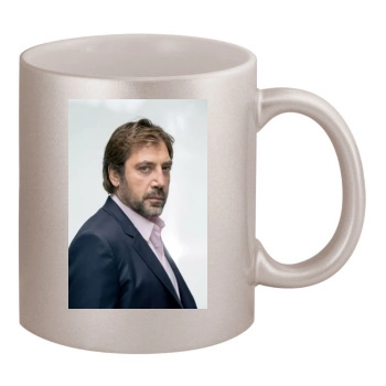 Javier Bardem 11oz Metallic Silver Mug