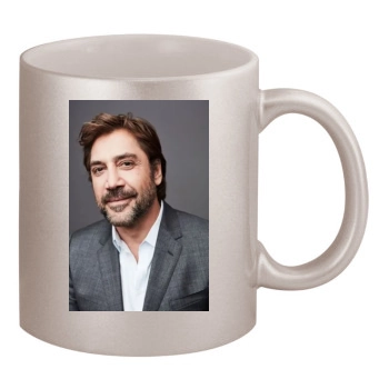 Javier Bardem 11oz Metallic Silver Mug