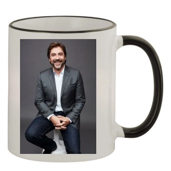 Javier Bardem 11oz Colored Rim & Handle Mug