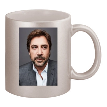 Javier Bardem 11oz Metallic Silver Mug