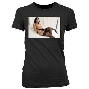 Jessica Bangkok Women's Junior Cut Crewneck T-Shirt