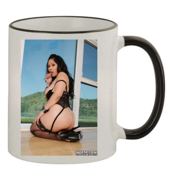 Jessica Bangkok 11oz Colored Rim & Handle Mug