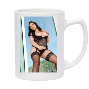 Jessica Bangkok 14oz White Statesman Mug