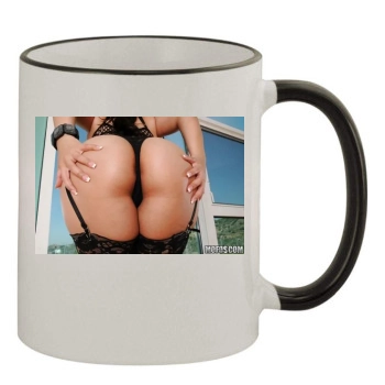 Jessica Bangkok 11oz Colored Rim & Handle Mug