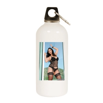 Jessica Bangkok White Water Bottle With Carabiner