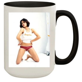 Rosario Dawson 15oz Colored Inner & Handle Mug