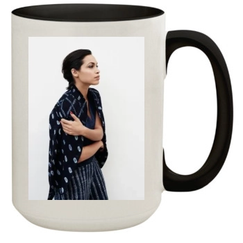 Rosario Dawson 15oz Colored Inner & Handle Mug