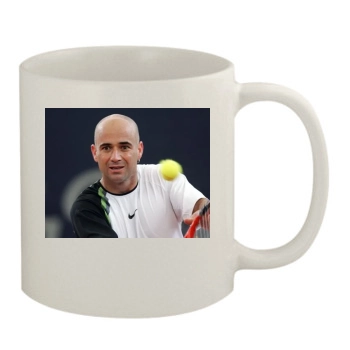 Andre Agassi 11oz White Mug