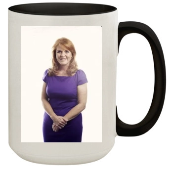 Sarah Ferguson 15oz Colored Inner & Handle Mug