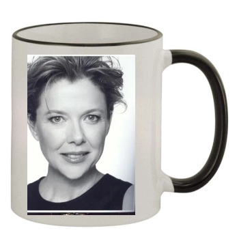 Annette Bening 11oz Colored Rim & Handle Mug