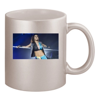 Bayley 11oz Metallic Silver Mug