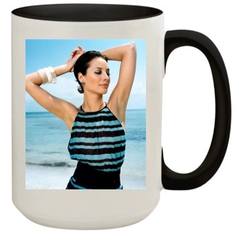 Christy Turlington 15oz Colored Inner & Handle Mug