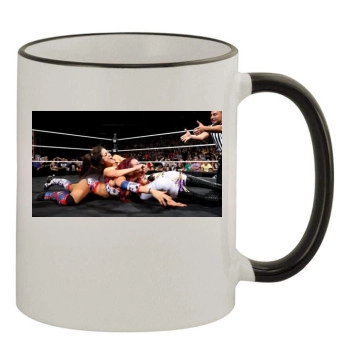 Bayley 11oz Colored Rim & Handle Mug