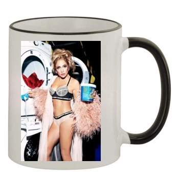 Jennifer Lopez 11oz Colored Rim & Handle Mug